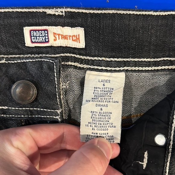 Faded Glory jeans size 6 women’s - Picture 8 of 8